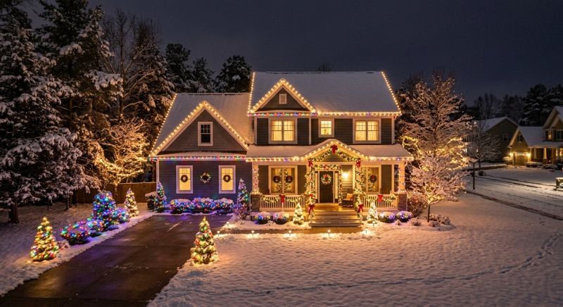 Holiday Lights Installation Service